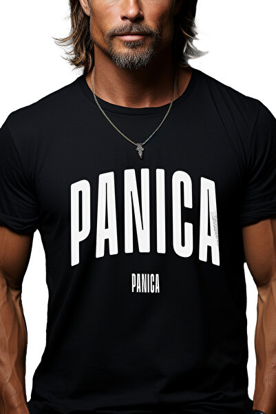 StoryGift Romania Tricou Barbati Cuvantul Panica, Motivational, Self Help, In...