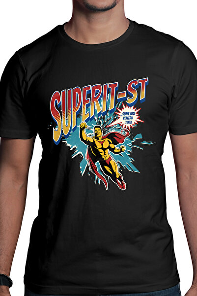 StoryGift Romania Tricou Barbati Super It-st Supererou Sunt Aici Pentru Tine ...