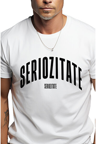 StoryGift Romania Tricou Barbati Cuvantul Seriozitate, Motivational, Self Hel...