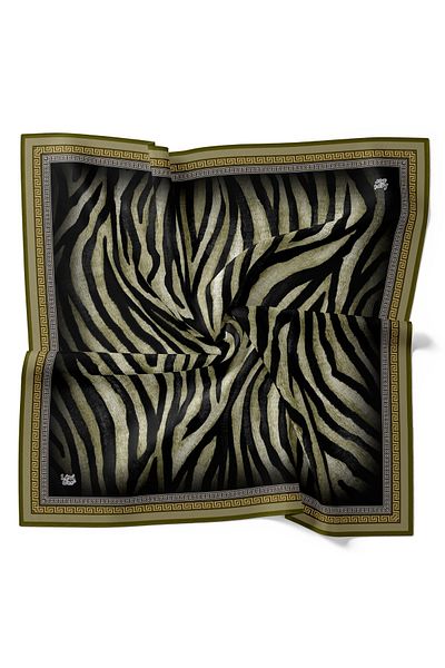 Levidor Φουλάρι με μοτίβο Zebra με αστραφτερό κρύσταλλο