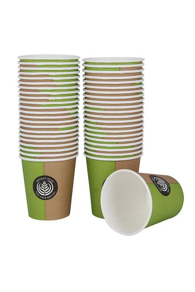 Huhtamaki Cardboard Cup Eco 7 oz 180 ml 100 Pieces