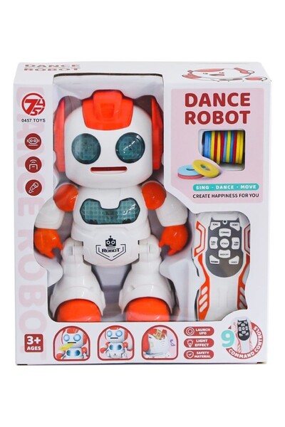 Asya Oyuncak Kutulu Dıskatan Robot C5844-606-30