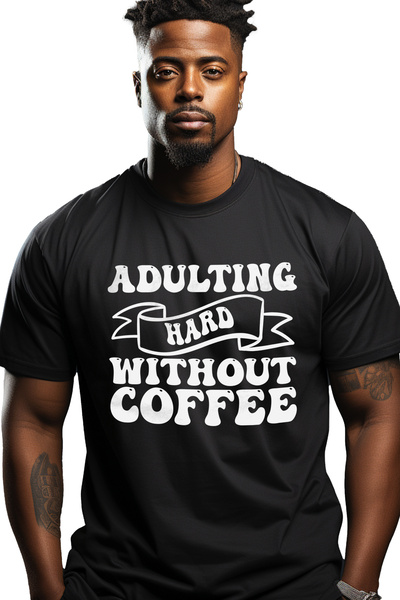 StoryGift Romania Ανδρικό T-shirt με μήνυμα που λέει ότι είναι δύσκολο να είσ...