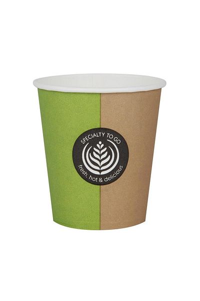 Huhtamaki Cardboard Cup Eco 7 oz 180 ml 100 Pieces