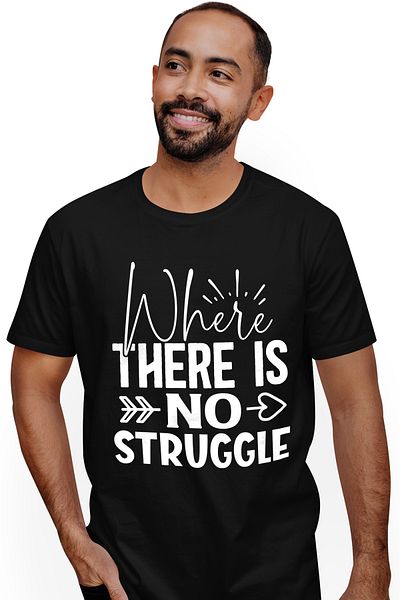 StoryGift Romania Tricou Barbati Cu Mesajul "where There Is No Struggle" - Acolo Unde Nu Sunt Greutati Cu Im Stg