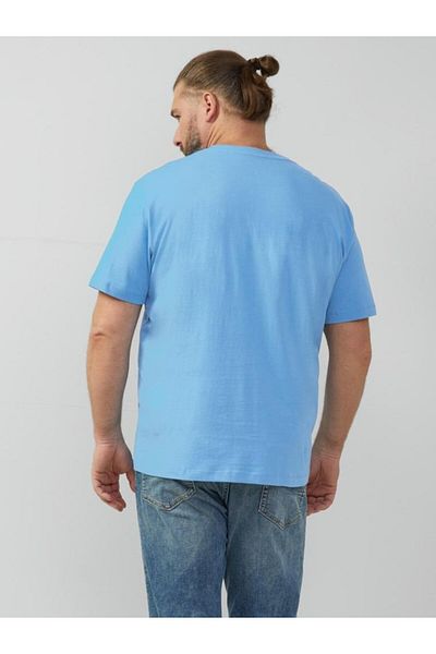 s.Oliver Tricou bărbătesc mărimi mari, cu guler rotund, croială regulată, mărime mare