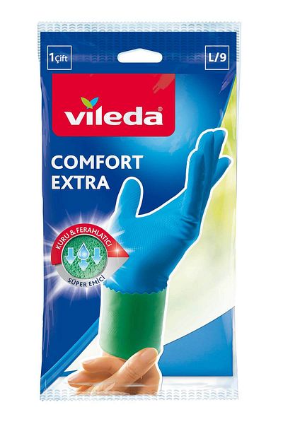 Vileda Large Size Comfort Extra Dish Gloves