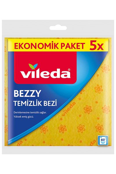 Vileda 5 Pack Bezzy Cleaning Cloth