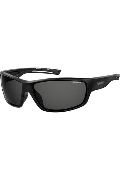 Polaroid Polarized Sunglasses Men Polaroid PLD 7029/S 807/M9, Plastic, Black, 68 mm