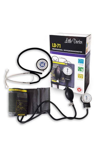 Little Doctor Little Doctor LD 71 professional mechanical blood pressure monitor, stethoscope included