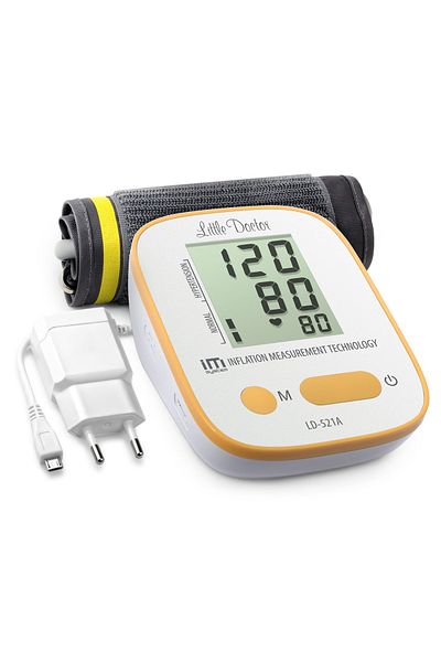 Little Doctor Little Doctor LD-521A electronic upper arm blood pressure monitor, adapter included