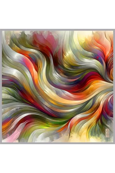 LA BOUTIQUE Sura Silk - 90X90 -2360 90 x 90 Γκρι - 05