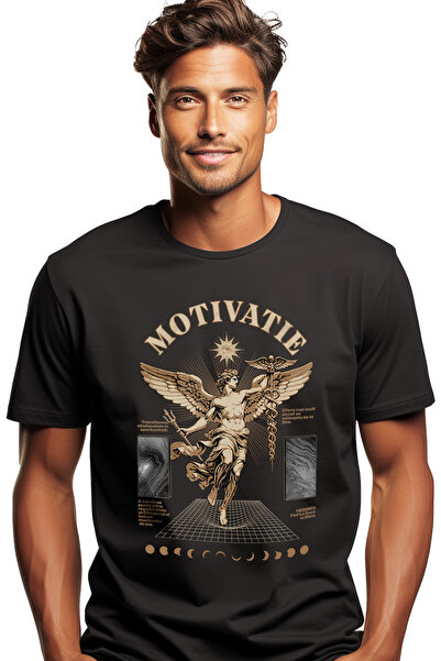 StoryGift Romania Tricou Barbati Motivatie - Hermes, Fiul Lui Zeus Si Maia Cu...