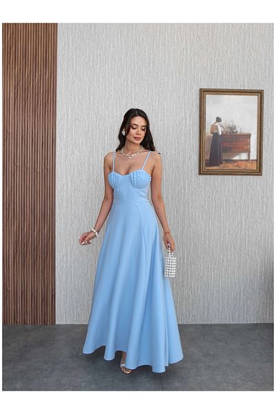ESRAHELVACI Oyster Chest Cage Dress