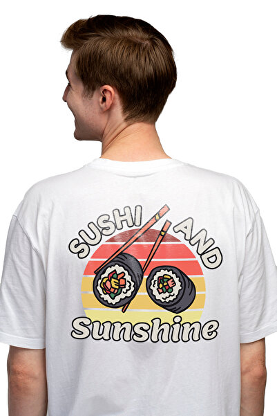 StoryGift Romania Tricou Barbati Personalizat Pentru Iubitorii De Sushi Cu Me...