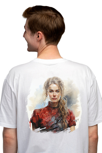 StoryGift Romania Tricou Barbati Cu Cersei Lannister, Regina, Personaj, Game ...