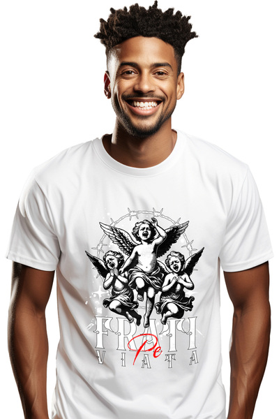 StoryGift Romania Tricou Barbati Bebelusi Plangand Frati Pe Viata Familie Cu ...