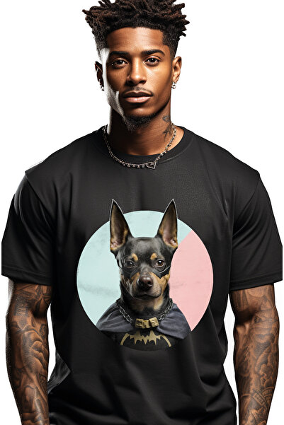 StoryGift Romania Tricou Barbati Cu Portret Caine Supererou, Caine In Custom ...