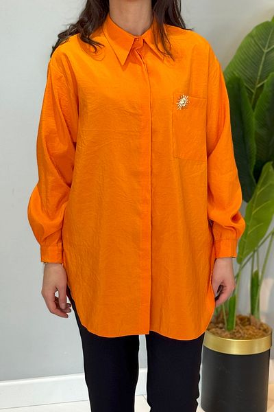 Missemramiss Sunshine Shirt 4825 Orange