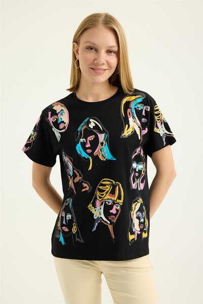 HomeStore Жіноча футболка з принтом Yuv