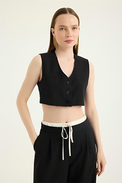 HomeStore Short V-Neck Vest