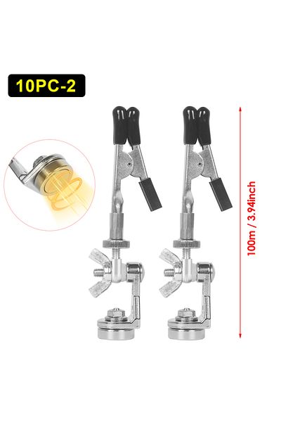 Choice N-SA1-B-2 NEWACALOX Magnetic Mini Soldering Flexible Arm PCB Circuit Board Hoder Soldering Tool for