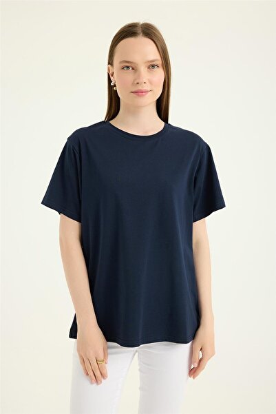 HomeStore Μπλουζάκι με στρογγυλή λαιμόκοψη