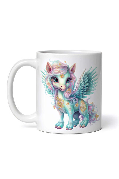 OEM Cană albă personalizată, Nala Unicornul, INOVATIX®. 330ml