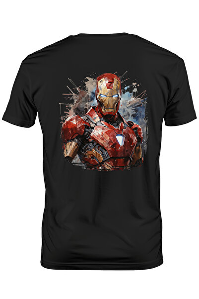 StoryGift Romania Tricou bărbătesc cu Iron Man, costum, tehnologie, Tony Star...