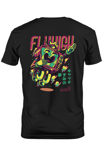 StoryGift Romania Tricou Barbati Cu Monitor Calculator Cu Coroana De Rege Aur...