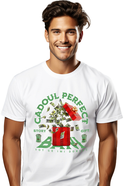 StoryGift Romania Tricou Barbati Cadoul Perfect Pentru Orice Eveniment - Bani...
