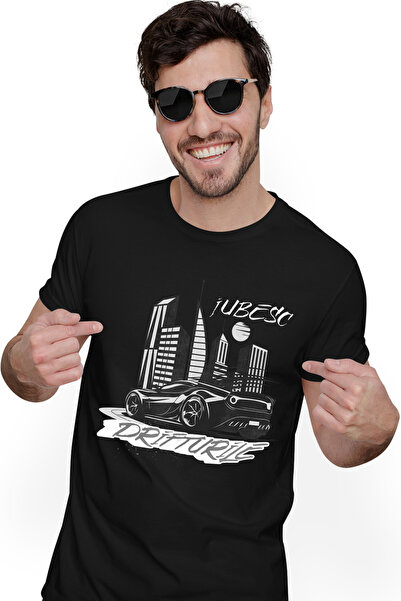 StoryGift Romania Tricou Barbati Iubesc Drifturile Masina Sport Cladiri Inalt...