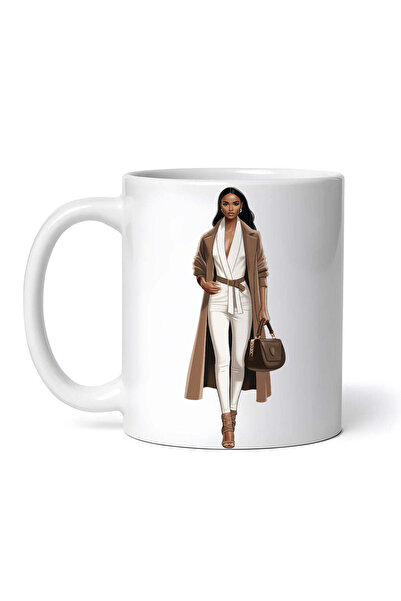 OEM Εξατομικευμένη λευκή κούπα, Briana Women's Clothing, INOVATIX®. 330ml