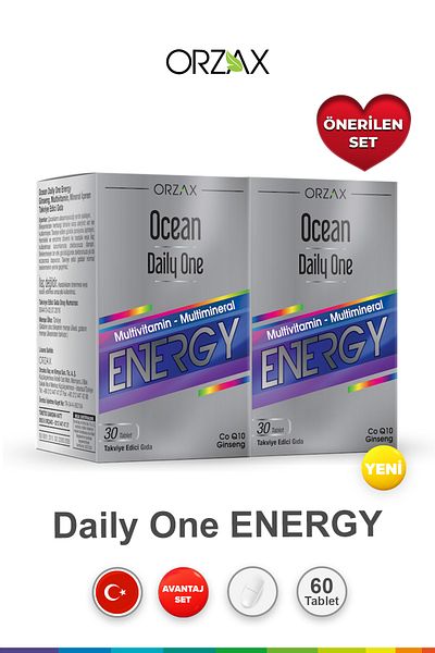 Ocean Daily One Energy 30 Tablets (2 Pcs)