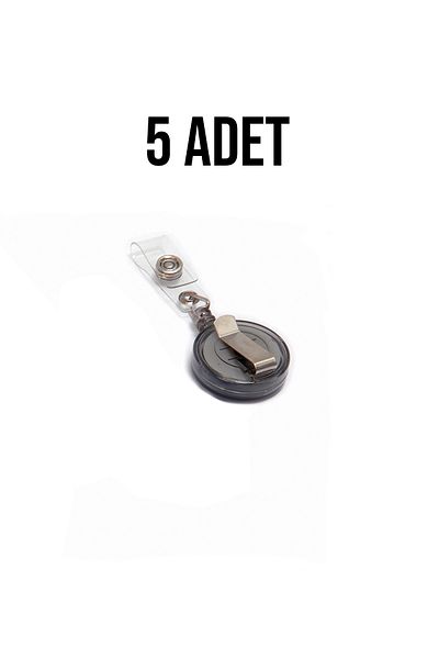 VİVA İnox Black Color Yoyo 5 Pieces for Name Card