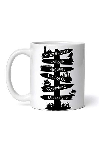 OEM Cană albă personalizată, Harry Potter Fantasy Land, INOVATIX®. 330 ml