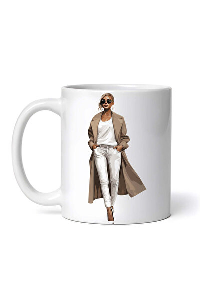 OEM Εξατομικευμένη λευκή κούπα, Crina Women's Clothing, INOVATIX®. 330ml