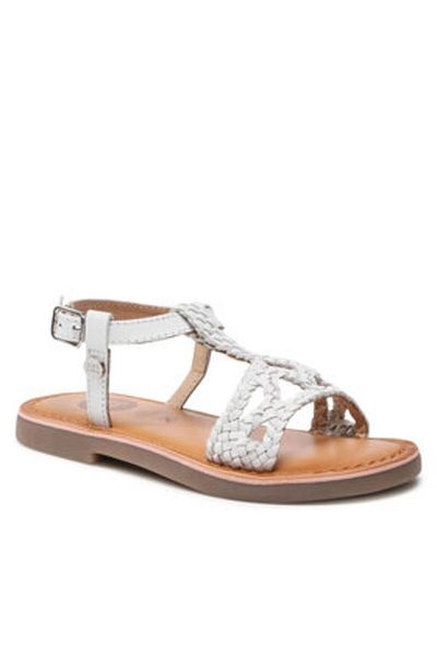 Gioseppo girls' sandals 65821 white