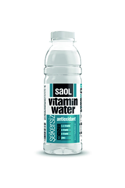saol vitamin water Antioxidant Vitaminli Su – Şekersiz 500ml - 12 Adet