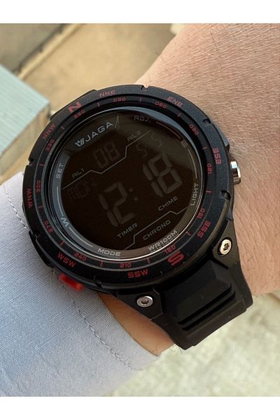Jaga Digital 10 Atm Waterproof Men Wrist Watch