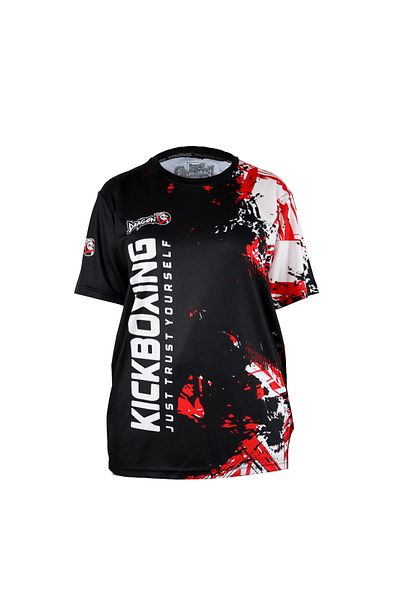 Dragondo Tx8594 Kick Boxing T-Shirt Digital Printed Kick Boxing Tshirt