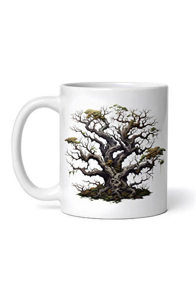 INOVATIX Personalized white mug, Halloween Enchanted Tree, INOVATIX®. 330ml