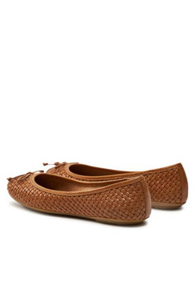 Geox women's ballerinas D35MUA-00081 brown