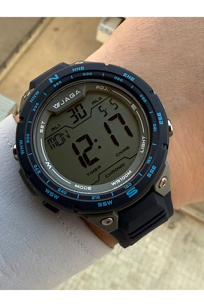 Jaga Digital 10 Atm Waterproof Men Wrist Watch