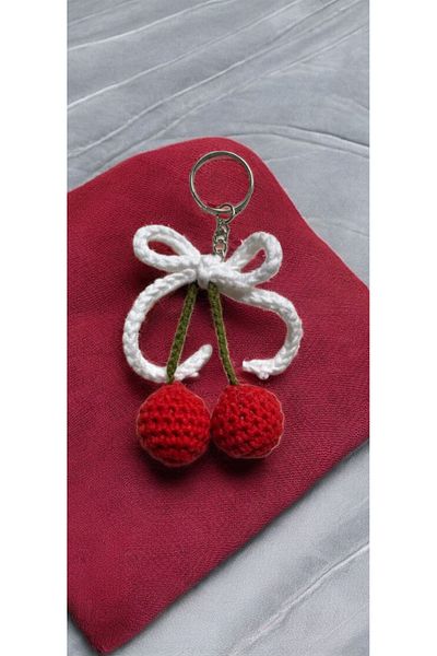 PERFECT Cherry Keychain and Bag Ornament