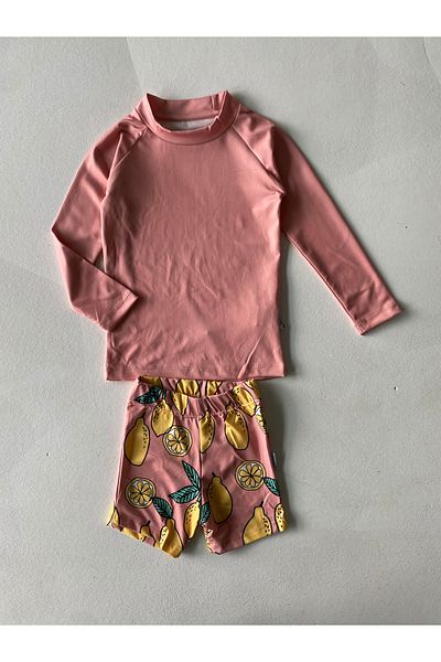 rg kidsstore Μακρυμάνικο παιδικό σορτς μαγιό