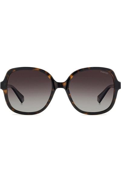 Polaroid Ochelari de soare polarizați pentru femei Pld 4177/s/x 086/la, plastic, maro, 52 mm