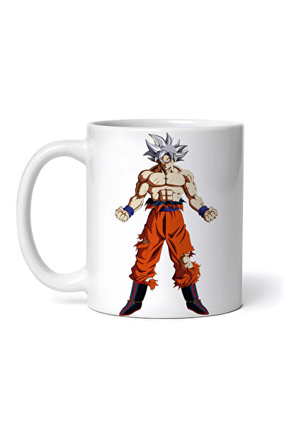 OEM Εξατομικευμένη λευκή κούπα, Goku ultra instinct 3 Dragon ball z, INOVATIX...