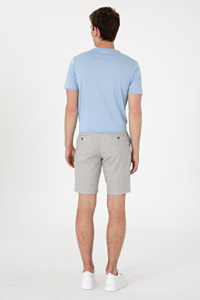 U.S. Polo Assn. Erkek Açık Gri Dokuma Şort 50300423-VR001