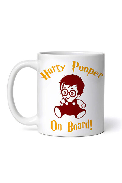 OEM Cană albă personalizată, Harry Potter Copil în mașină, INOVATIX®. 330ml